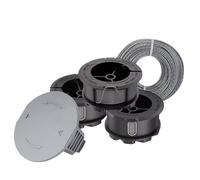 Capuchon de bobine de rechange de coupe pour Bosch Universal GrassCut 18-26 Le noir