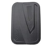 Capuchon de Bouchon de Réservoir de Carburant, Couverture de Protection en ABS, Style Fibre de Carbone pour GRAND STAREX 2019 - Surface Brillante, Résistant aux Rayures,