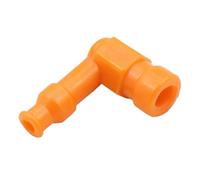 Capuchon de Bougie d'allumage de Moto, Compatible avec Quad Buggy, Capuchon de Pression Universel(Orange)