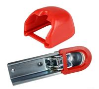 Capuchon de boule d'attelage de remorque de 50 mm, capuchon de protection pour caravane, camping-car, attelage de barre d'attelage en plastique rouge pièces de conversion