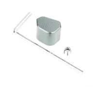 Capuchon de bouton de clignotant CNC rouge de rechange direct (titane) | Alliage d'aluminium de qualité supérieure, usiné CNC, convient aux accords 2004-2013, remplacement direct OE, finition