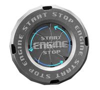 Capuchon de Bouton de Démarrage Push,Protection Décorative de Neiman - Cache de Bouton Start - pour Voiture Moto SUV Camion Véhicule Utilitaire Navette Quotidienne