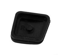 Capuchon de bouton de poignée de porte d'entrée sans clé, caoutchouc de rechange pour Mercedes-Benz Classe S W220 et Classe C215, avant gauche ou droit, noir (A2207601370/A2207601470) (droite)