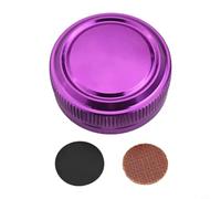 Capuchon de bouton de tension de bobine en aluminium pour moulinet Metanium 09 Mg7 Baitcast, version japonaise, écrou de réglage avec frein moleté, molette en forme de goutte d'eau (violet)