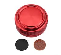 Capuchon de bouton de tension de bobine en aluminium pour moulinet Metanium 09 Mg7 Baitcast, version japonaise, écrou de réglage avec frein moleté, molette en forme de goutte d'eau (rouge)