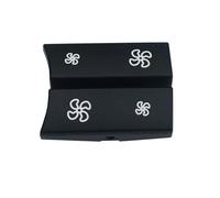 Capuchon de bouton de ventilateur de commutateur de commande, compatible avec BMW F10 F11 F06 F07, pièce de rechange automatique for voiture, couvercle de chauffage, climat, vent et climatisation ( Co