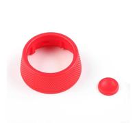Capuchon de bouton d'éjection SC pour Porsche, CAYENNE, PANAMERA, Macan 911 Taycan, housse de volant en plastique ABS jaune, bleu, rouge (rouge)