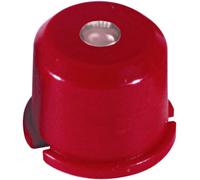 Capuchon de bouton-poussoir MEC 1E091 noir