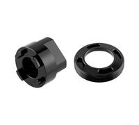 Capuchon de bras de manivelle et outil de démontage pour pédalier SRAM pour DUB y compris pour NX pour GX avec couvercle M30 6 5 mm conçu pour l'entretien du pédalier BB30 (noir)
