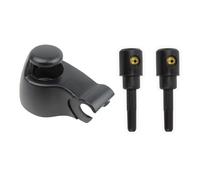 Capuchon de bras d'essuie-glace, buse de lave-glace pour bras d'essuie-glace arrière, pour VW Golf 4 MK4 Polo MK4 9N Vivo 1J6955435(3pcs)