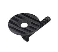 Capuchon de casque léger en fibre de carbone pour tube de direction de 31,8 mm de diamètre