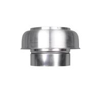 Capuchon de cheminée en alliage d'aluminium, convient à tous les types de cheminées, avec pare-étincelles, facile à installer. Convient pour les cheminées. Capuchon de cheminée durable (23,6 x 23,6 x