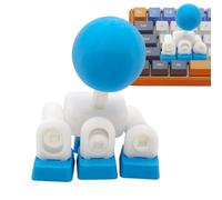 Capuchon de clavier 3D à dégagement rapide, 6,5 x 5 x 6,4 cm, touches de rechange avec poignée de contrôle, clavier Mod en résine, design ergonomique, pour ordinateur de bureau