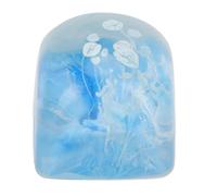 Capuchon de Clavier en résine sculpté à la Main, Capuchon de Clavier pour Jeu Compatible avec Les interrupteurs Cherry MX, Design Exquis aux Couleurs Vives, Clavier mécanique Plug (Bleue)