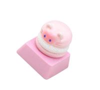 Capuchon de clavier mécanique avec couches, Strawberry flavor | Prise de cruciforme, conception en résine arrondie, personnalisation du clavier mécanique décoratif