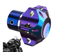 Capuchon de clé - 1 pièce - Ajustement universel - Tête de moto - Boîtier en métal - Pièce moulée de serrure de moto automobile - Déchargement rapide - Prise en main sûre - Empêche la perte