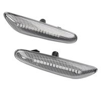 Capuchon De Clignotant Pour BMW Series 1 3 5 E60 E61 E90 E91 E87 E81 E83 E84 E88 E92 E93 E82 E46 Clignotants Latéraux LED Séquentiels(Dynamic Crystal)