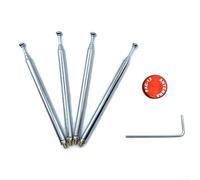 Capuchon de condensateur d'antenne pour PAC12 JPC12, kit d'antenne télescopique en aluminium avec clé à molette, portée étendue de 300 mm