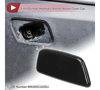 Capuchon De Couvercle De Buse De Lave-Phare Avant Droit No.86636Sc020Dj Capuchon De Garniture De Pare-Chocs Nozzle Cover Pour Subaru Forester 2009-2012 Plastique Noir 1 Pc