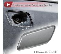 Capuchon De Couvercle De Buse De Lave-Phare Avant Gauche Pour Pare-Chocs Avant No.8535460060B1 Pour Lexus Lx570 2013-2015 Gris Plastique 1 Pièce