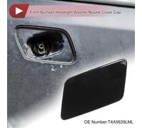 Capuchon De Couvercle De Buse De Lave-Phare Avant Gauche Pour Pare-Chocs No.T4A5639Lml Couvercle De Buse De Pare-Chocs Pour Jaguar F-Pace 2017-2020 Plastique Noir 1 Pièce