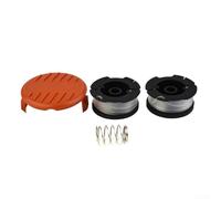 Capuchon de couvercle et bobine d'alimentation automatique avec ligne pour Black et Decker pour GLC3630L pour modèles de débroussailleuse GLC3630L20, placement sûr de la ligne et utilisation fiable