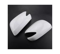 Capuchon De Couverture De Rétroviseur D'aile Latérale De Voiture Pour Ajustement Pour Jazz GE6 GE8 2009 2010-2013 Avec Trou De Lampe De Signalisation FRTRGVUVXP(White 1Pair)