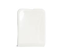 Capuchon de Crochet de remorquage de Pare-Chocs Avant for Qashqai J10, Accessoires 2007, 2008, 2009, 2010 622A0-JD001(White Driver Side)