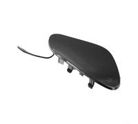 Capuchon de crochet de remorquage pour pare-chocs avant 2058856402 compatible avec Mercedes W205 Classe C 2019 à 2021 Pièce de rechange pour protection des yeux de remorquage (noir)