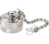 Capuchon de fermeture pour N femelle avec chaînette TRU COMPONENTS 1582513 1 pc(s)