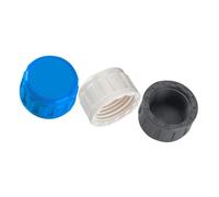 Capuchon de fin de capuchon féminin Capuchage PVC avec joint d'étanché bleu 20mm