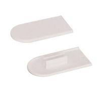 Capuchon de finition - pour ferrures Cabineo - blanc RAL 9003 LAMELLO