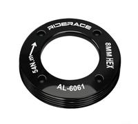 Capuchon de fixation pour pédalier en alliage d'aluminium M30 mm finition | Design auto-extractible, filetage M30, convient pour Sram pour Dub, retrait facile de la manivelle, aucun outil