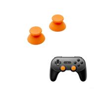 Capuchon de joystick coloré antidérapant pour 8BitDo SN30 Pro SF30 Pro SF30 Pro, accessoires de manette (orange)