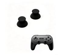 Capuchon de joystick coloré antidérapant pour 8BitDo SN30 Pro SF30 Pro SF30 Pro, housse de joystick de rechange, poignée pour accessoires de manette (noir)