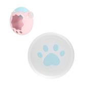 Capuchon de joystick compatible avec Tamagotchi Paradise - Coque en silicone anti-chute, motif de patte pour jouet de jeu rétro (bleu clair)