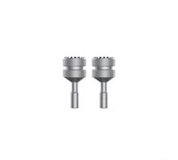 Capuchon de joystick en métal pour télécommande DJI Mini 4 Pro Avata 2 Neo - Accessoire de rechange à bascule amélioré en argent, rouge et doré pour un contrôle fluide du vol (argenté)
