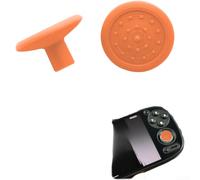 Capuchon de joystick ergonomique compatible avec Retroid Pocket 5 RP5 offrant un meilleur effet de levier et un contrôle plus réactif du pouce (orange)
