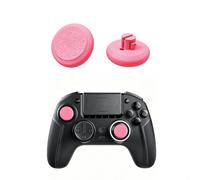 Capuchon de joystick pour manette, confort amélioré, poignées de pouce antidérapantes en silicone pour Nacon pour revolution 5 Pro (rose)