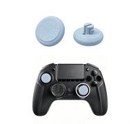 Capuchon de joystick pour Nacon pour Revolution 5 Pro : poignées antidérapantes pour manette de jeu - Pièces de rechange - Contrôle amélioré - 1,8 cm - Ensemble multicolore (bleu)