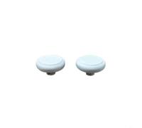 Capuchon de joystick pour Nacon pour révolution 5 Pro : poignées antidérapantes pour manette de jeu - Pièces de rechange - Contrôle amélioré - 1,8 cm - Ensemble multicolore (blanc)