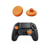 Capuchon de Joystick pour Nacon Revolution 5 Pro, Contrôleur de Jeu Anti-Desserrage Renforcé et Stable, Pièces de Réparation et de Modification (Orange)