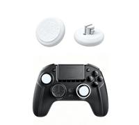 Capuchon de Joystick pour Nacon Revolution 5 Pro, Contrôleur de Jeu Anti-Desserrage Renforcé et Stable, Pièces de Réparation et de Modification (Blanc)