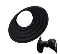 Capuchon de lentille de caméra en silicone - couvercle SLR Anti GLARE, teinte de réflexion de 50-70 mm | de da poudre de neige boue