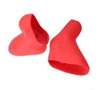 Capuchon de levier de frein en silicone pour levier de vitesse SRAM et 10S, antidérapant, résistant aux intempéries, contrôle amélioré pour le cyclisme de route (rouge)