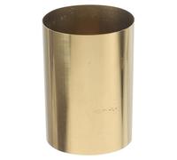Capuchon de Main Courante en Acier Inoxydable, Butée D'extrémité | Accessoire de Fixation pour Main Courante, Finition Or, Usage Bureau et École, Structure Fiable et Sûre