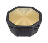 Capuchon de Manche de Raquette de Rechange Portable en Plastique Or | Tennis et Badminton, Design Compact et Précis, Pièce Solide pour Remplacement du Bout
