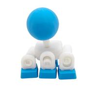 Capuchon de manette de jeu, accessoire de joystick de clavier, bouton de mouvement de précision avec rotation lisse, module de touches imprimé léger, housse de changement de style arcade rétro, ajout