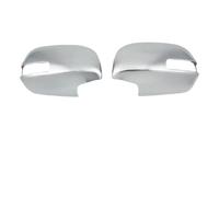 Capuchon de Miroir Accessoires Auto : Coques De Rétroviseurs Chromées Pour Toyota Pour RAV4 2009 2010 2011 2012 2013 Couverture Coque