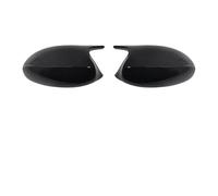 Capuchon de Miroir Coques De Rétroviseurs Extérieurs Pour BMW Série 1 E87 E88 E81 E82 Couverture Coque(Gloss Black Pre-LCl)